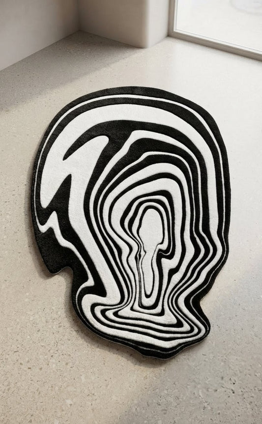 irregular or amoeba shaped